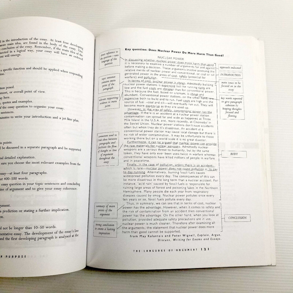 On Purpose: Studying Written Oral and Visual Language in Context PB 1996 1st Ed