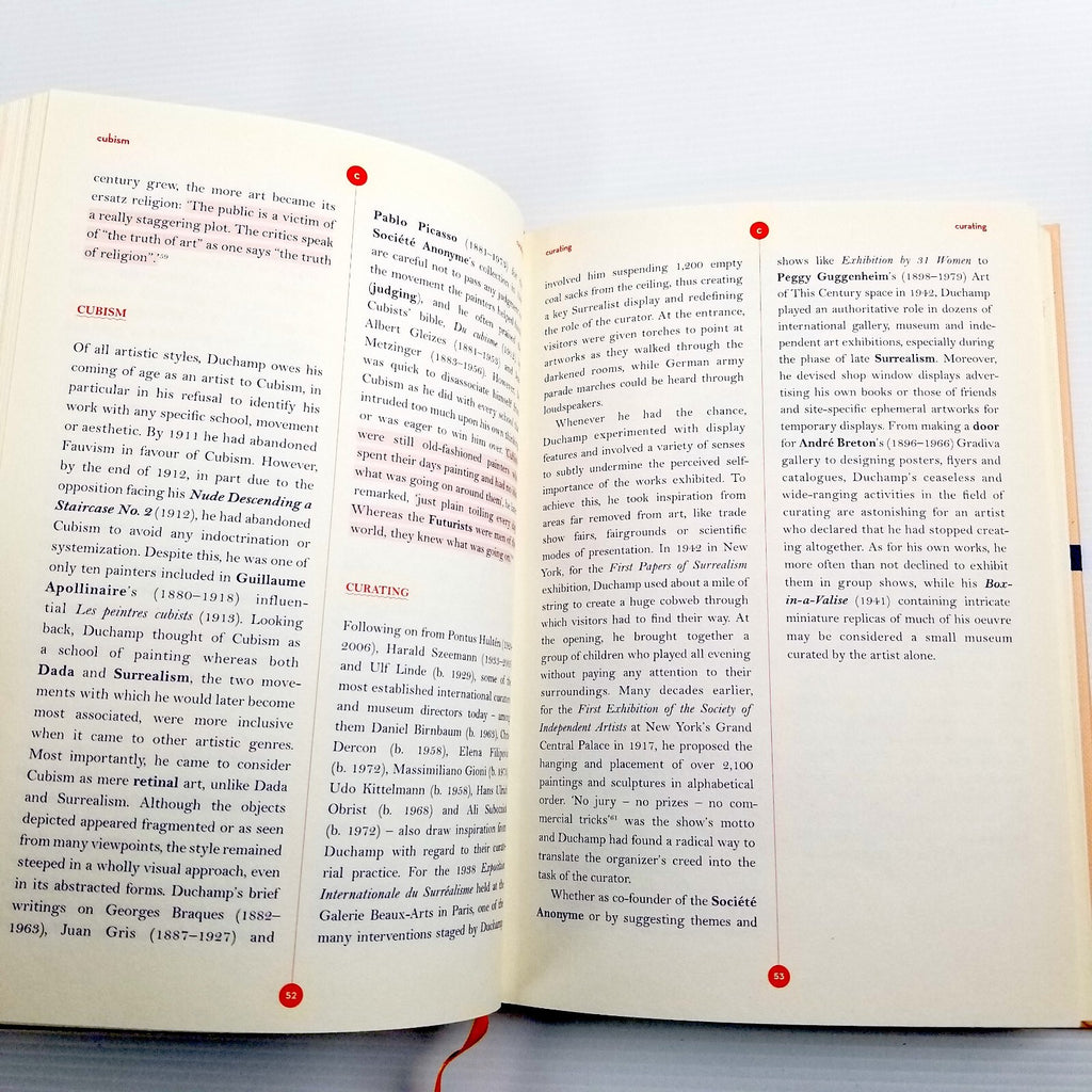 The Duchamp Dictionary by Thomas Girst (Hardcover, 2014) Modern Art Artist