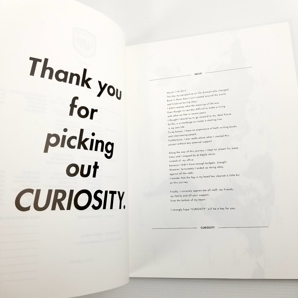 Rare Curiosity Magazine/Book by Yu Yamaki (2014) English Japanese Art Culture