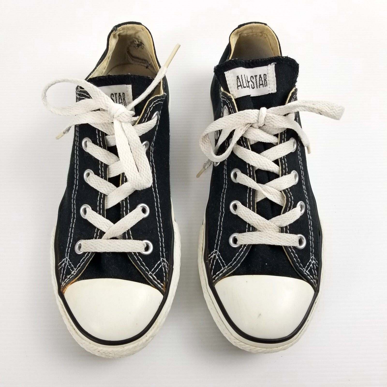 Converse Chuck Taylor All Star Junior Low Top Black US 3 Sneakers Shoes 3J235