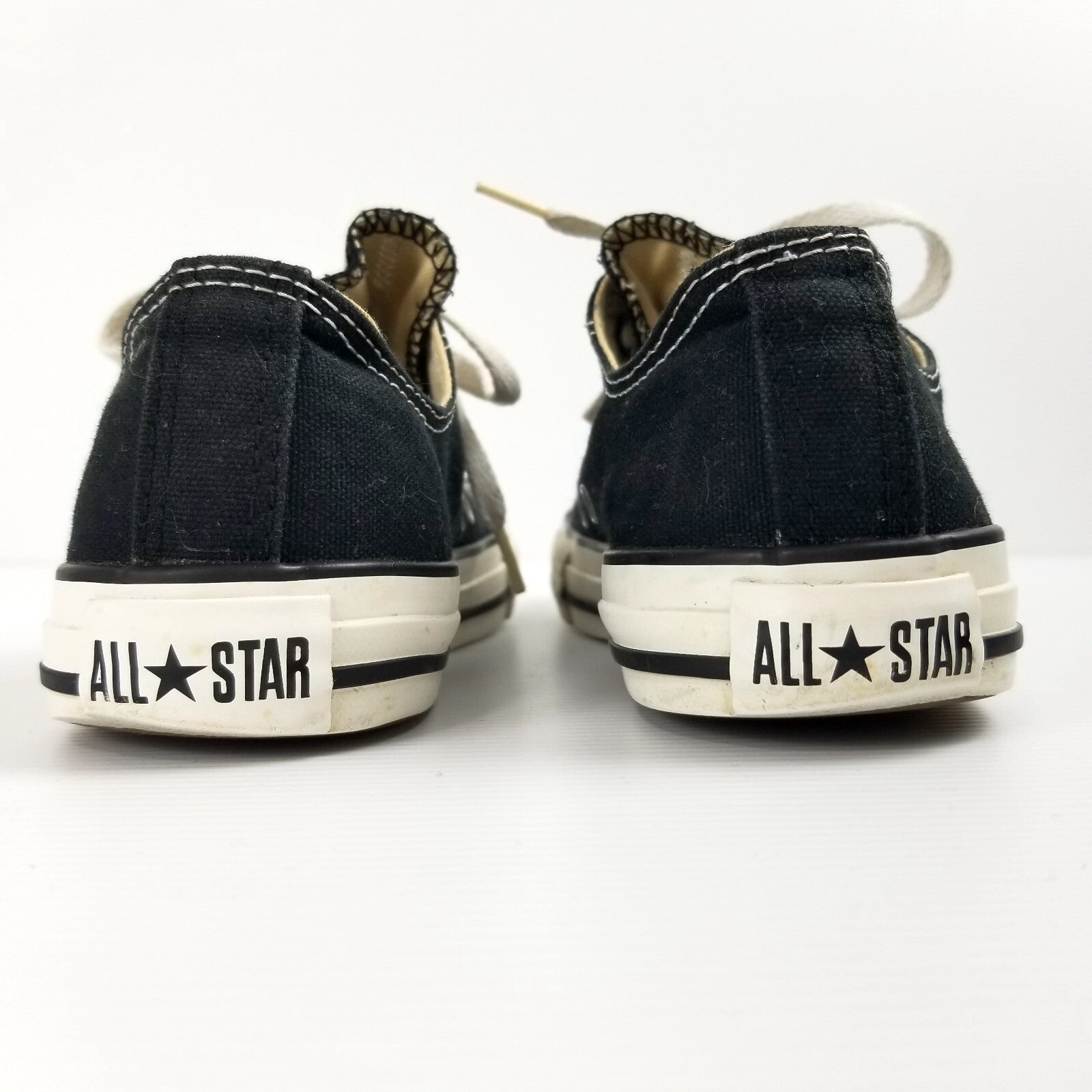 Converse Chuck Taylor All Star Junior Low Top Black US 3 Sneakers Shoes 3J235