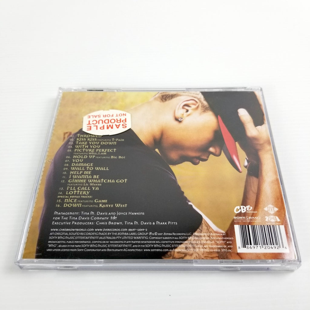 Exclusive by Chris Brown (CD, 2007) Hip Hop R&B Rap Music Y2K Like New