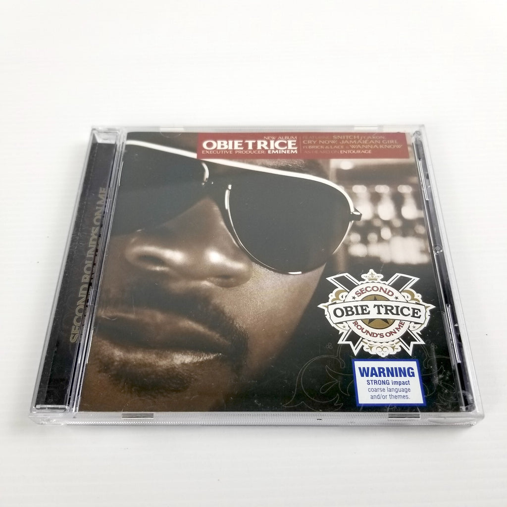 Second Round's on Me by Obie Trice (CD, 2006) Shady Hip Hop R&B Rap Music Y2K