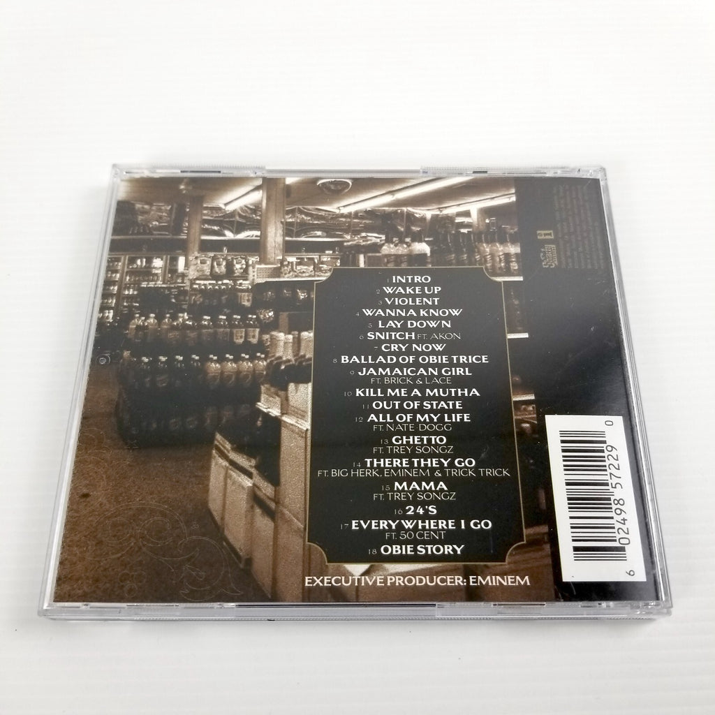 Second Round's on Me by Obie Trice (CD, 2006) Shady Hip Hop R&B Rap Music Y2K