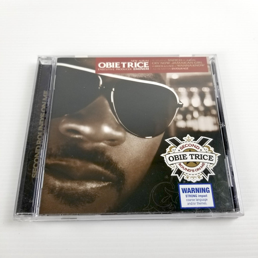 Second Round's on Me by Obie Trice (CD, 2006) Shady Hip Hop R&B Rap Music Y2K