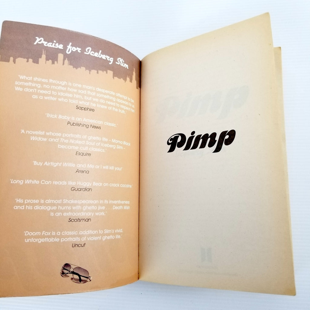 Pimp: The Story Of My Life by Iceberg Slim (Paperback, 2009) Street Literature