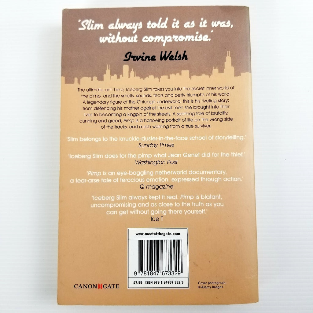 Pimp: The Story Of My Life by Iceberg Slim (Paperback, 2009) Street Literature