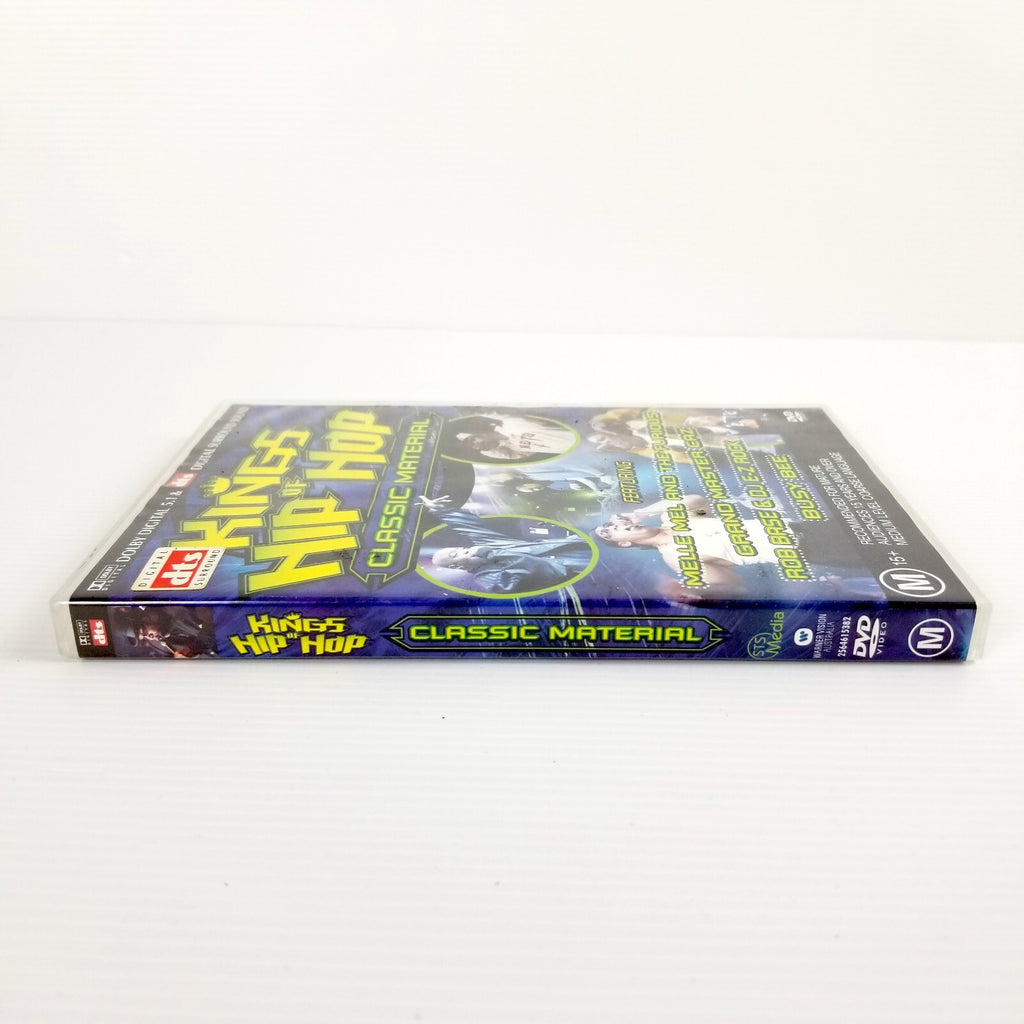 Kings Of Hip Hop Classic Material (DVD, 2003) Melle Mel Grandmaster Caz Rob Base