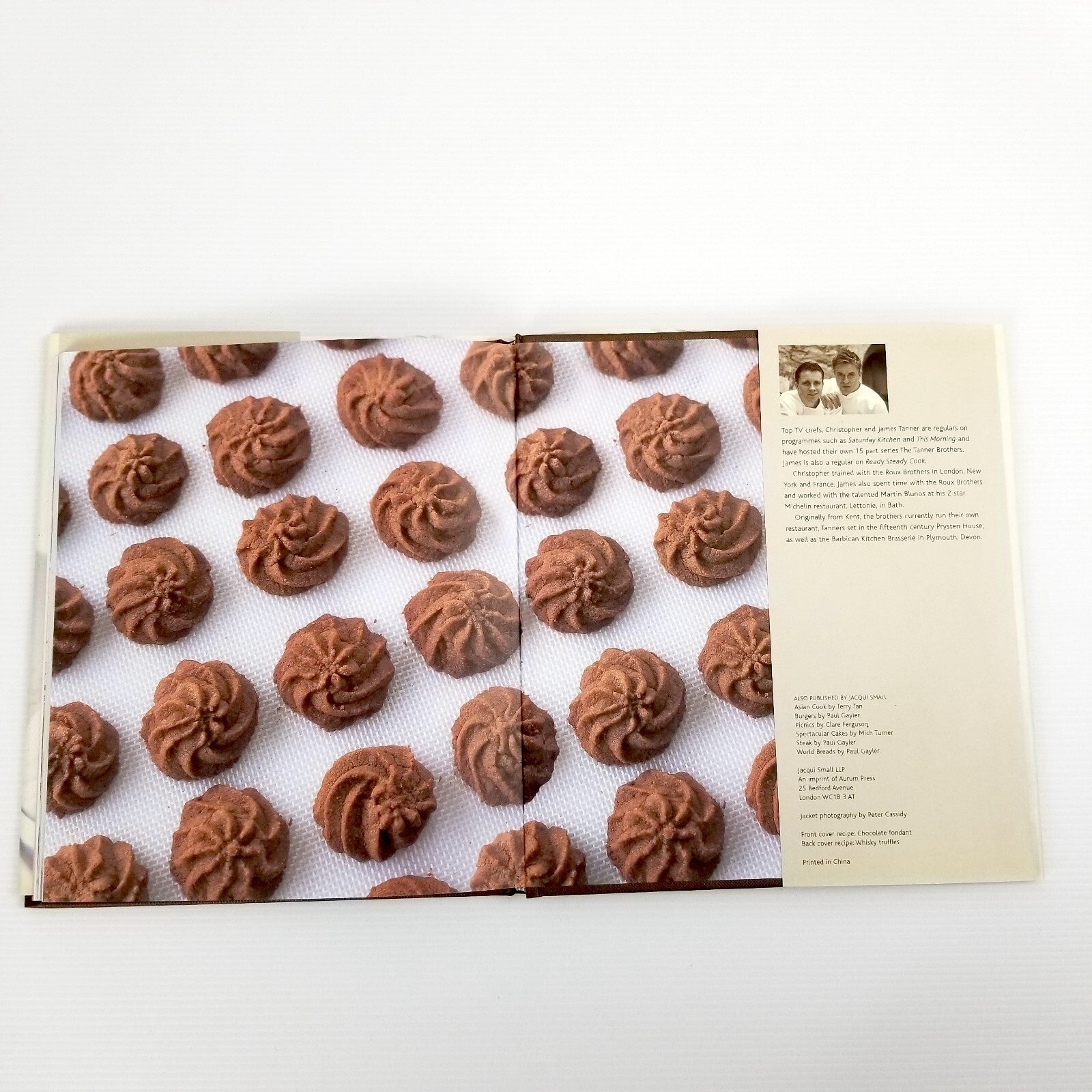 For Chocolate Lovers: From Truffles to Tiramisu by Chris Tanner James Tanner