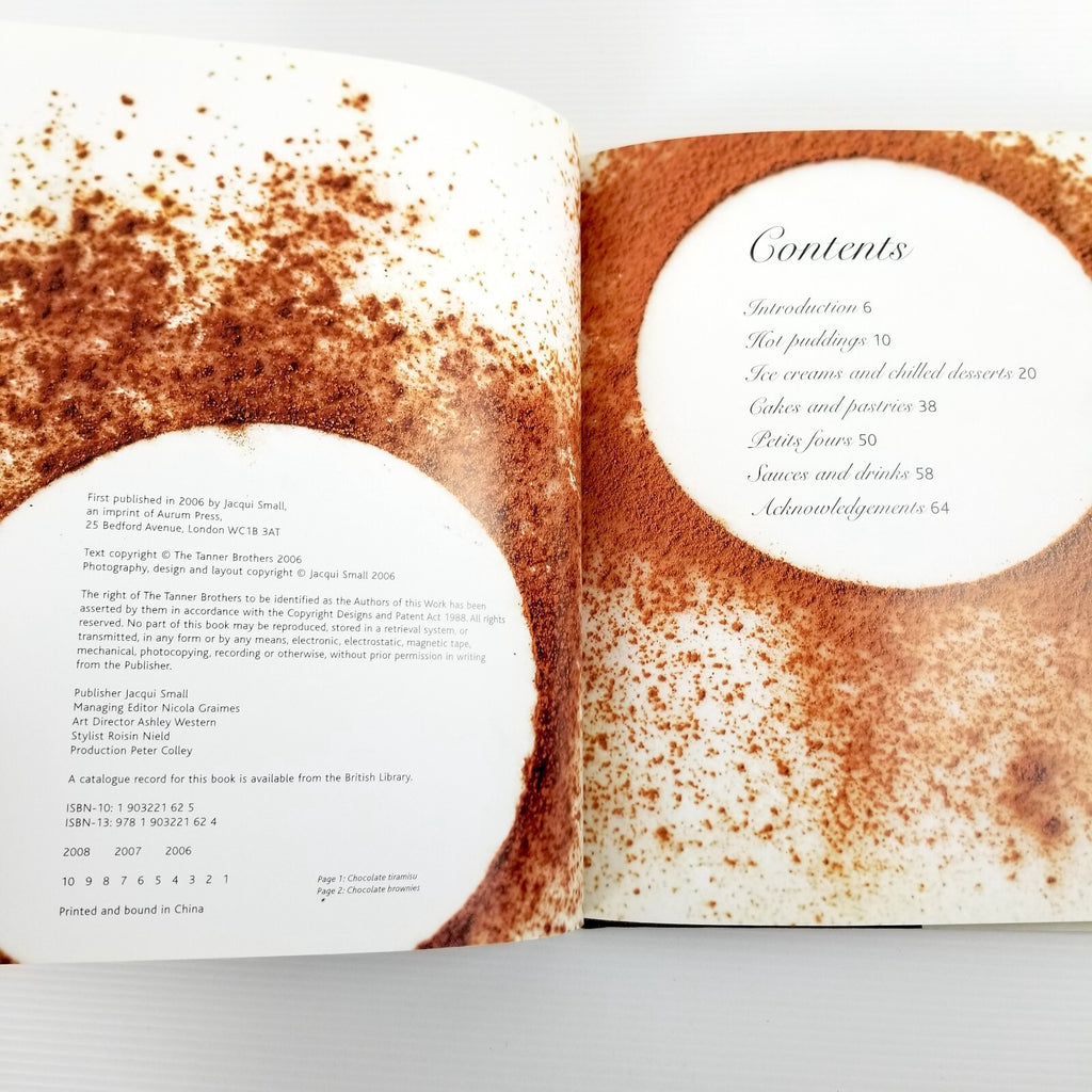 For Chocolate Lovers: From Truffles to Tiramisu by Chris Tanner James Tanner