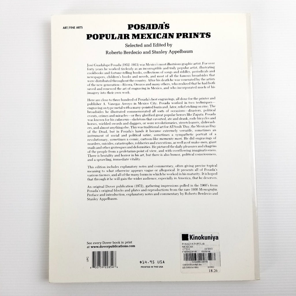Posada's Popular Mexican Prints by Jose Posada (Paperback, 2003) Graphic Design
