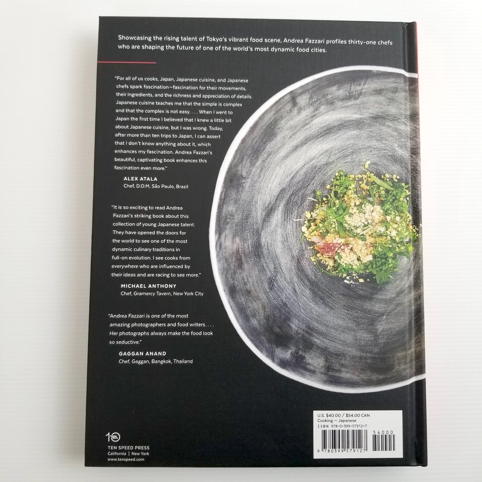 Tokyo New Wave: 31 Chefs Defining Japan's Next Generation, Cookbook, A. Fazzari