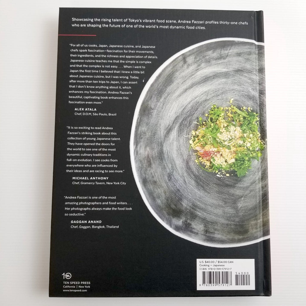 Tokyo New Wave: 31 Chefs Defining Japan's Next Generation, Cookbook, A. Fazzari
