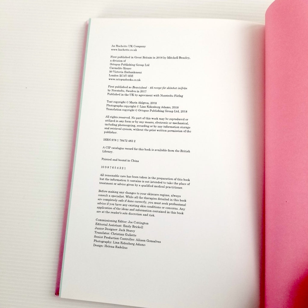 2x Beauty Food: 85 Recipes Maria Ahlgren Good Clean Beauty 100 Recipes Hardcover