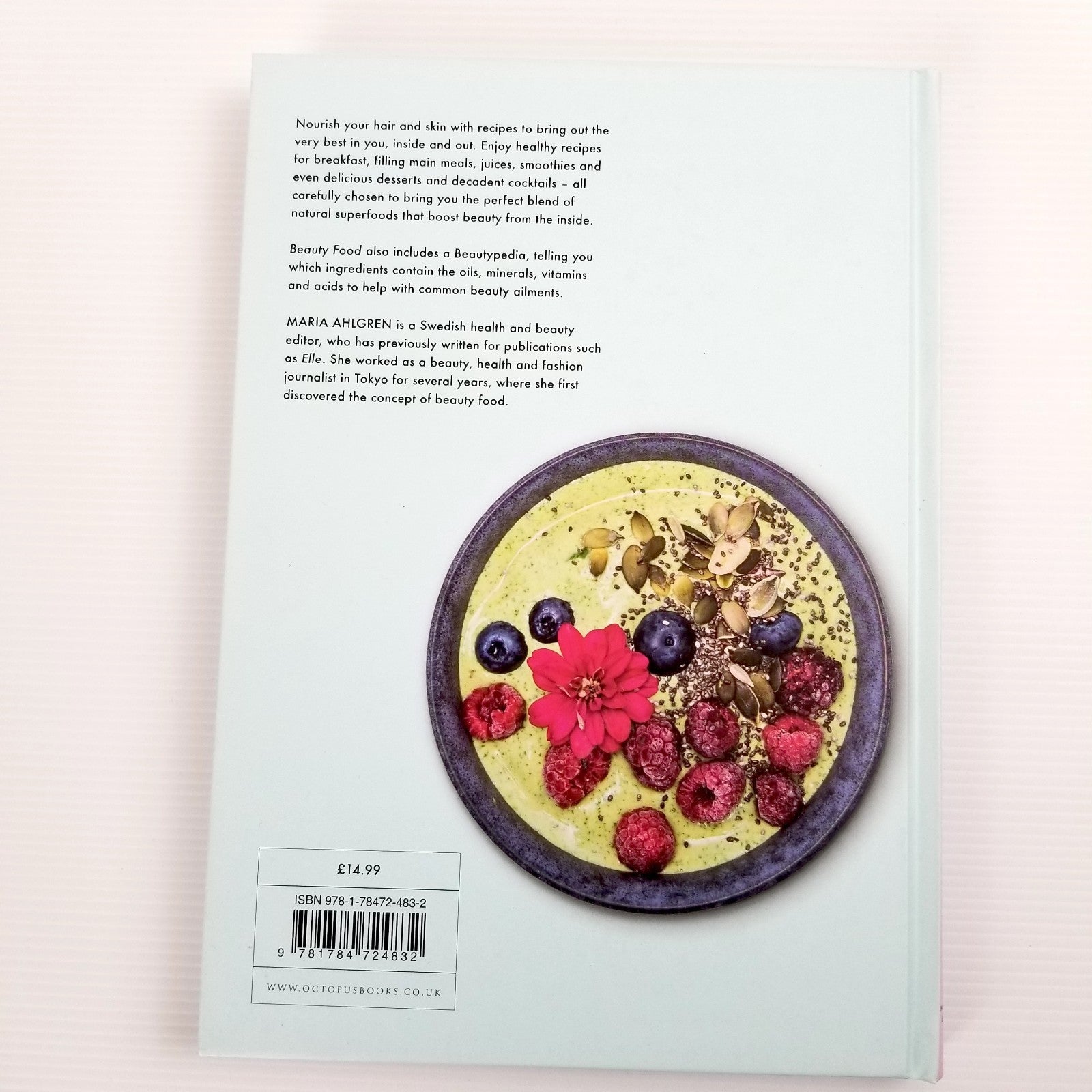 2x Beauty Food: 85 Recipes Maria Ahlgren Good Clean Beauty 100 Recipes Hardcover