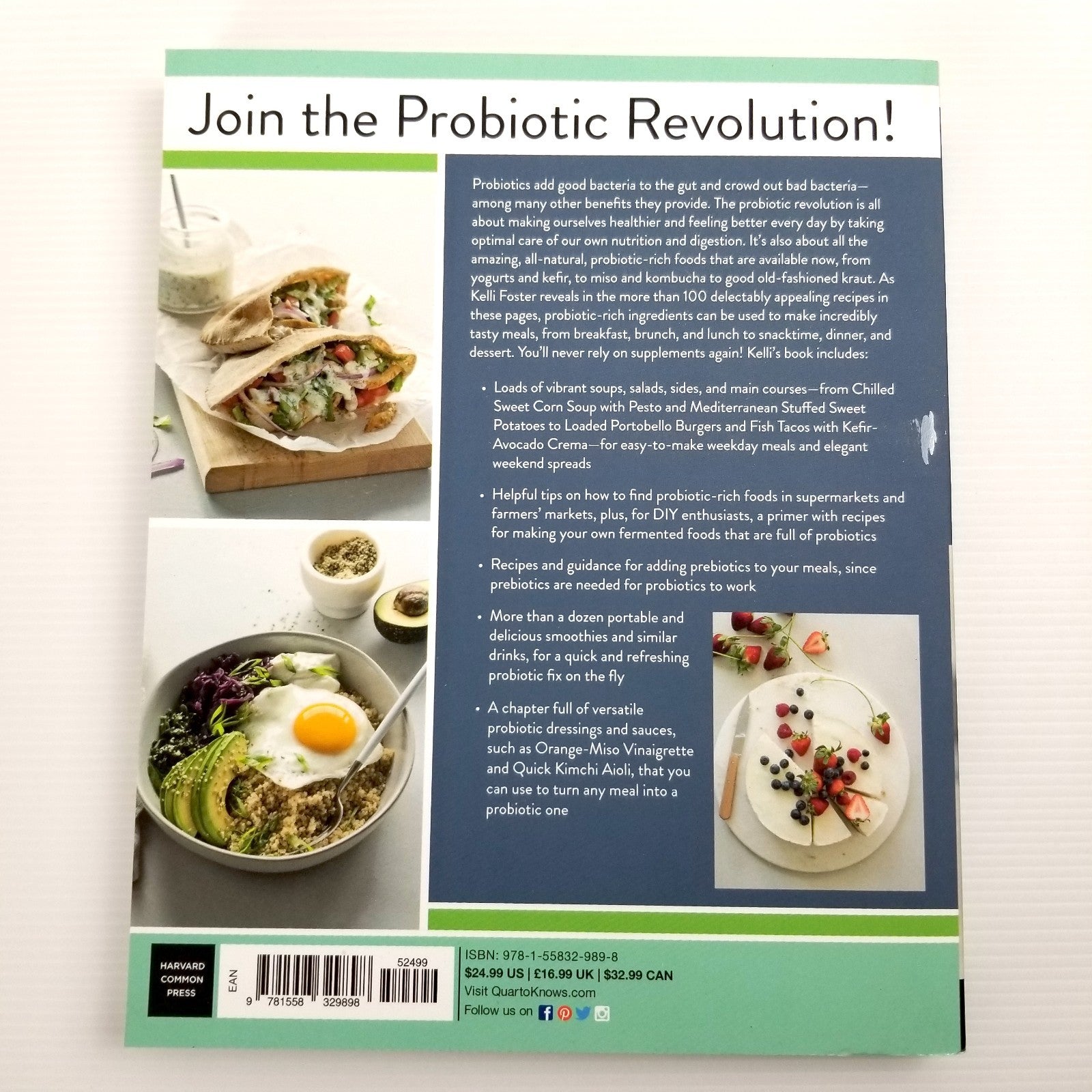 Bulk Lot 3 Health Cooking Books Probiotics Fibre Instant Pot Gluten-Free Recipes