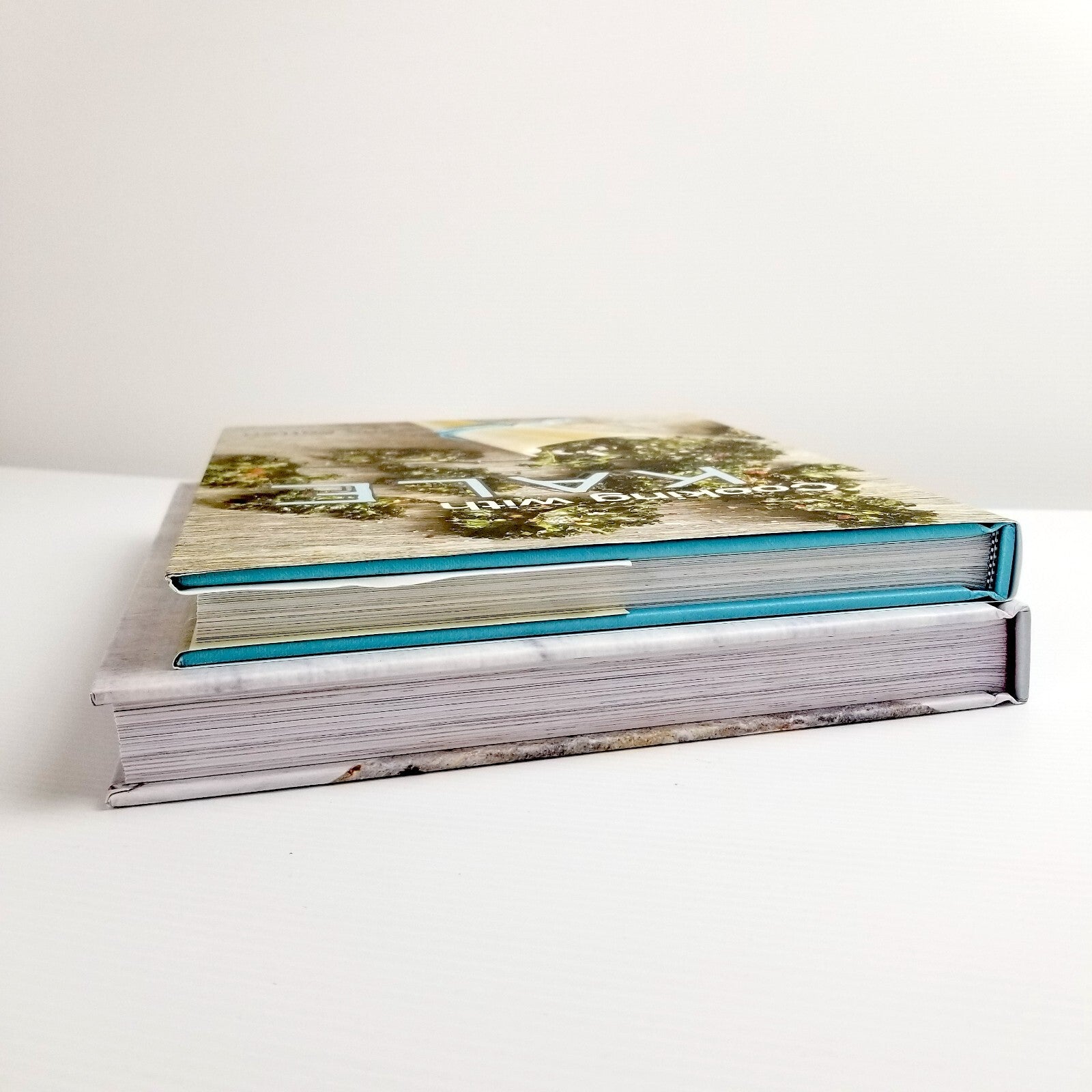 2x Healthy Cookbooks: Simply Ancient Grains Cooking with Kale Recipes Hardcover