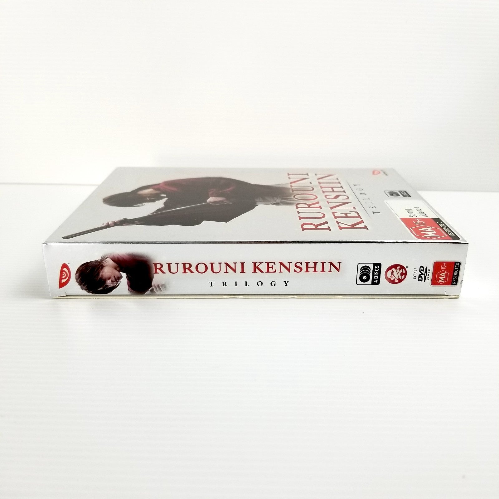 Rare Rurouni Kenshin Trilogy Live-Action DVD Region 4 Like New 4 Discs