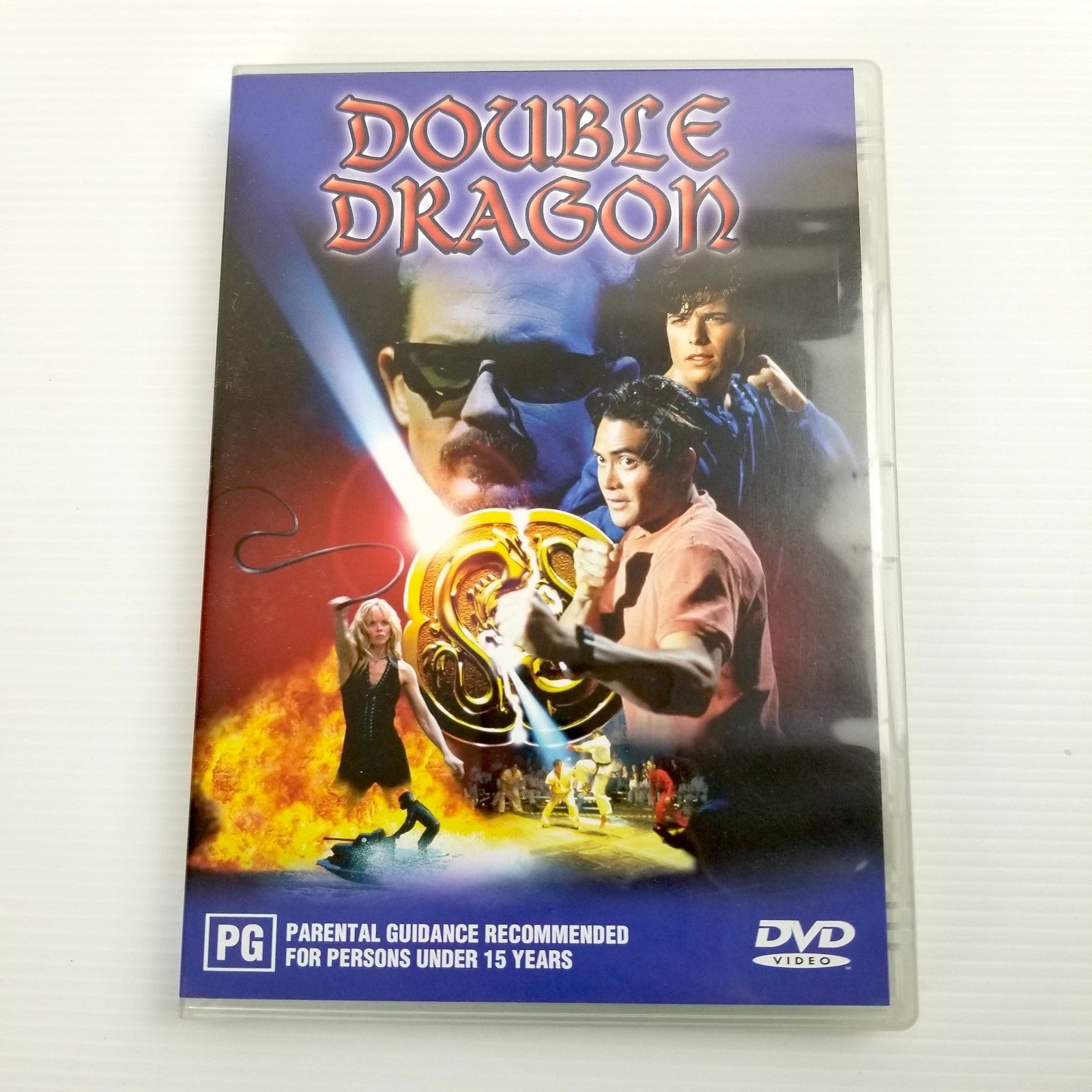 Double Dragon (DVD, 1995) 90s Action Film Mark Dacascos Scott Wolf Alyssa Milano