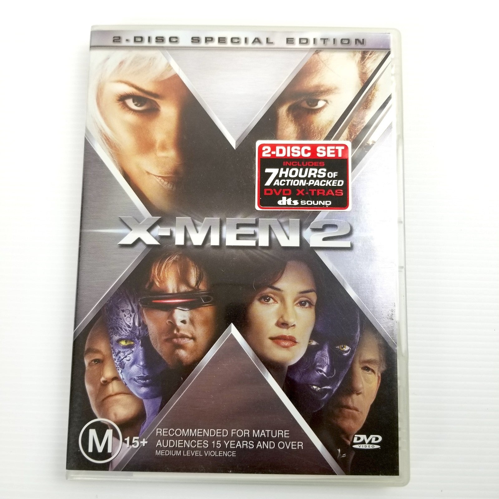 X-Men 2 (DVD, 2002) Hugh Jackman Halle Berry 2-Disc Special Edition Region 4 PAL