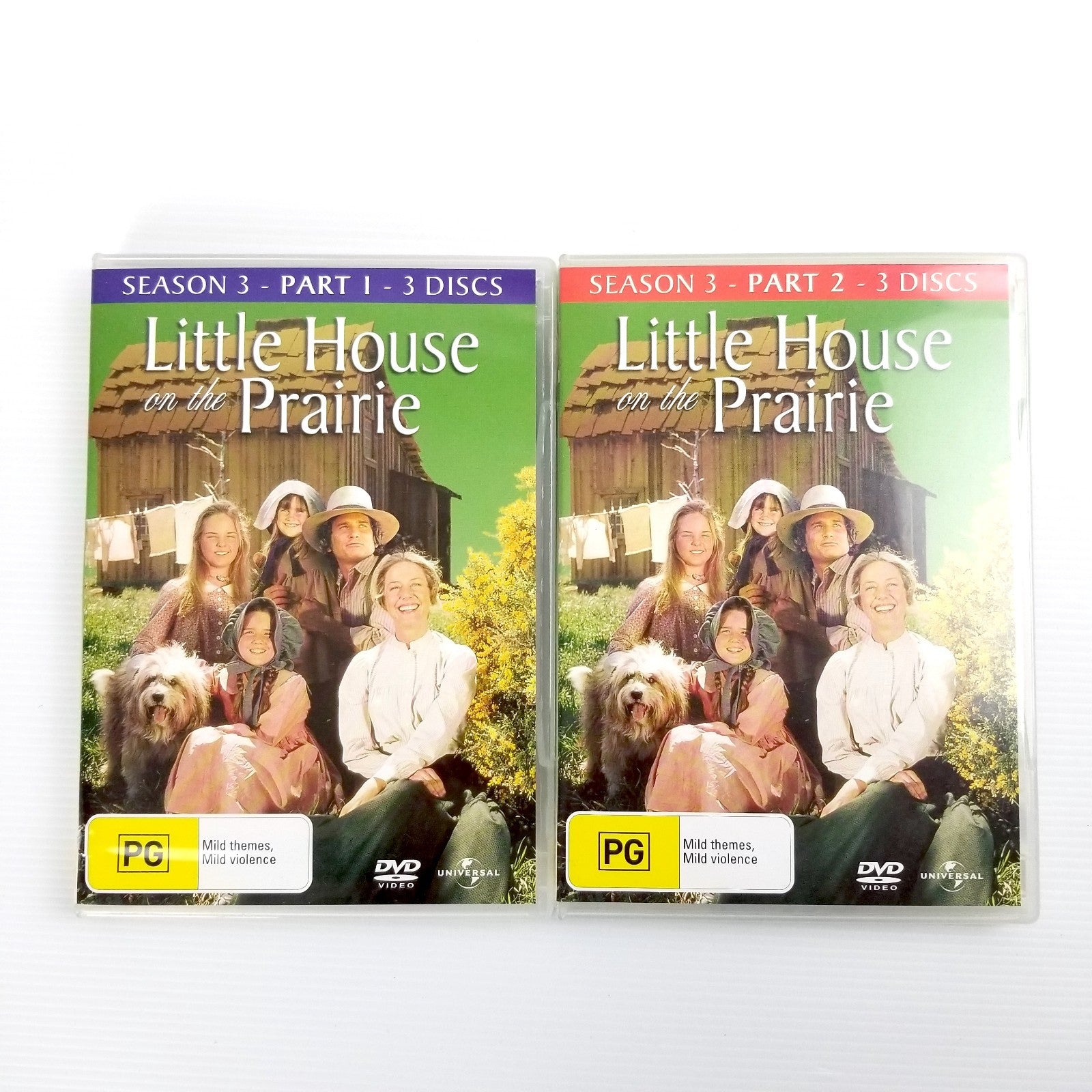 Little House on the Prairie Season 3 Part 1 & 2 (DVD, 1976) 6-Discs 1970s R4 PAL
