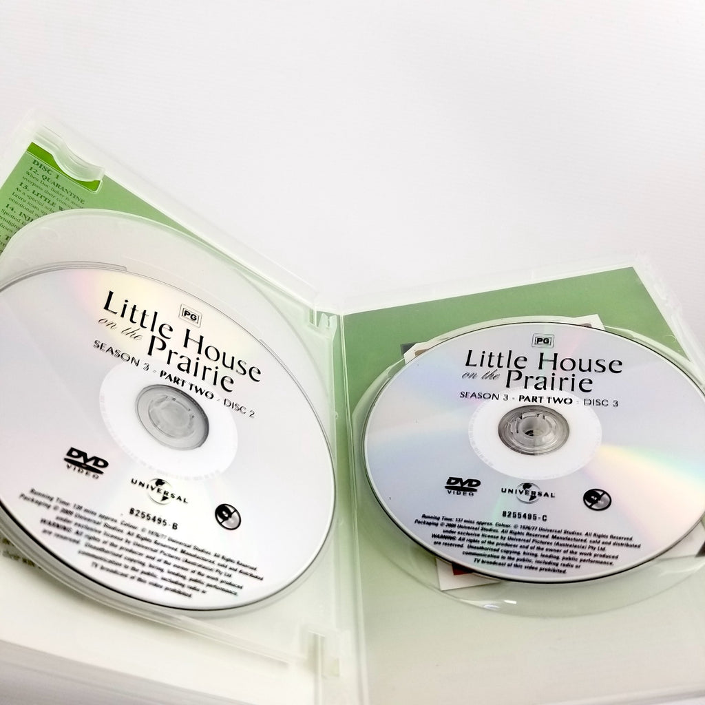 Little House on the Prairie Season 3 Part 1 & 2 (DVD, 1976) 6-Discs 1970s R4 PAL