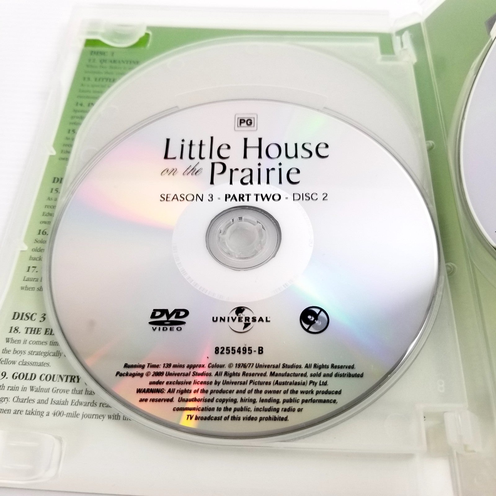 Little House on the Prairie Season 3 Part 1 & 2 (DVD, 1976) 6-Discs 1970s R4 PAL