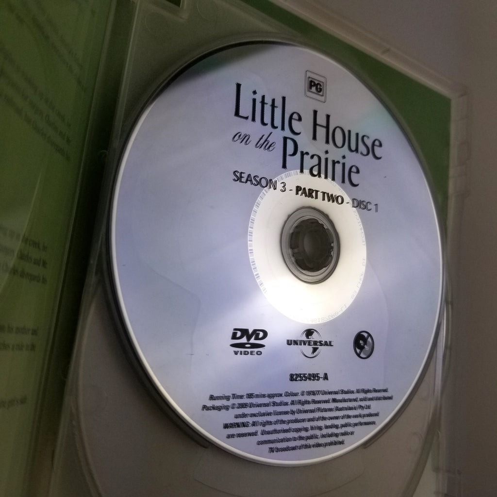 Little House on the Prairie Season 3 Part 1 & 2 (DVD, 1976) 6-Discs 1970s R4 PAL