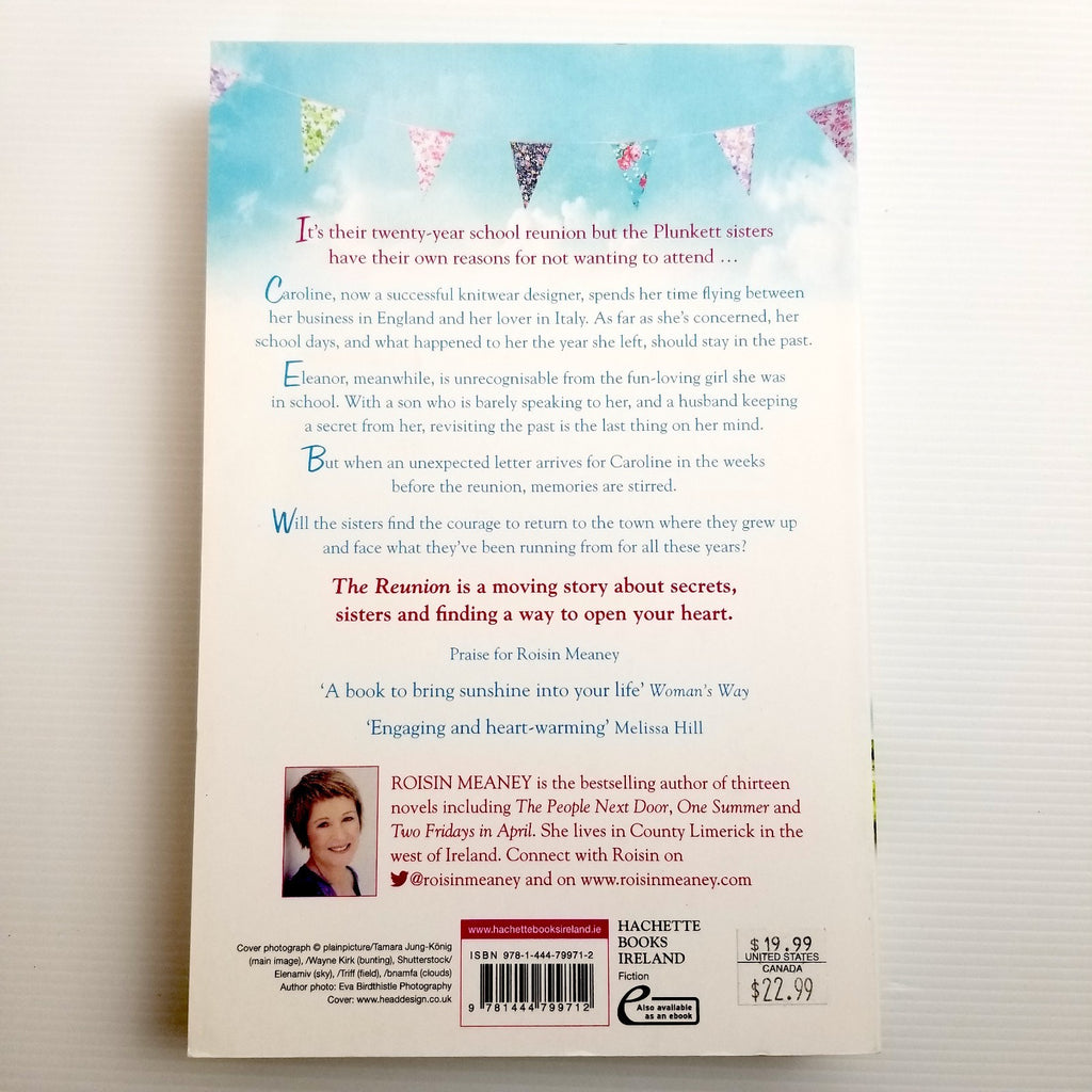 The Reunion by Roisin Meaney (2016, Paperback) Romance Chick Lit Fiction Novel