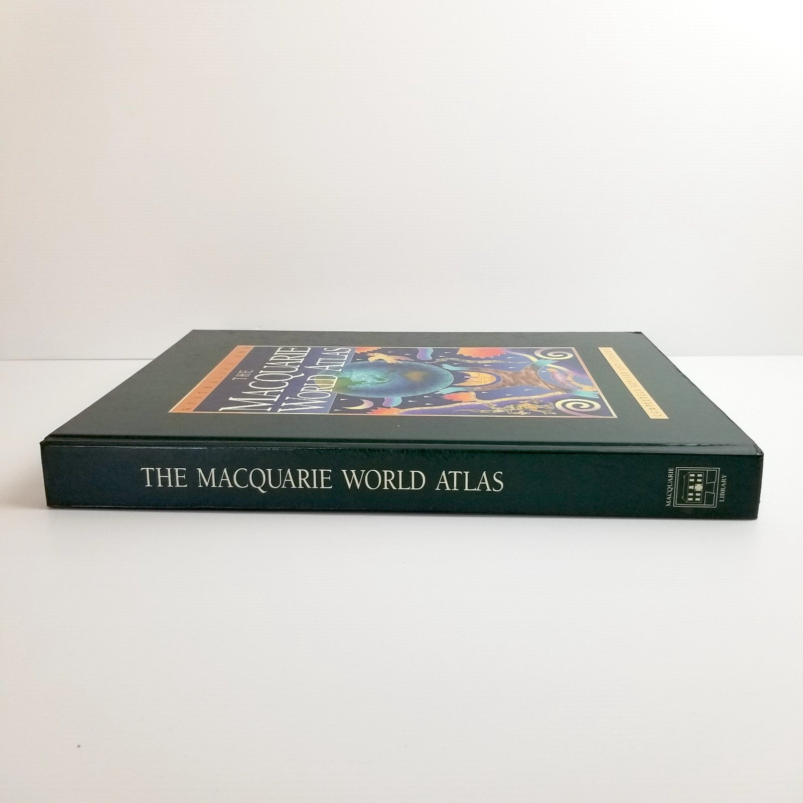 Vintage Rare The Macquarie World Atlas by Macquarie (Hardcover, 1994) Large Book