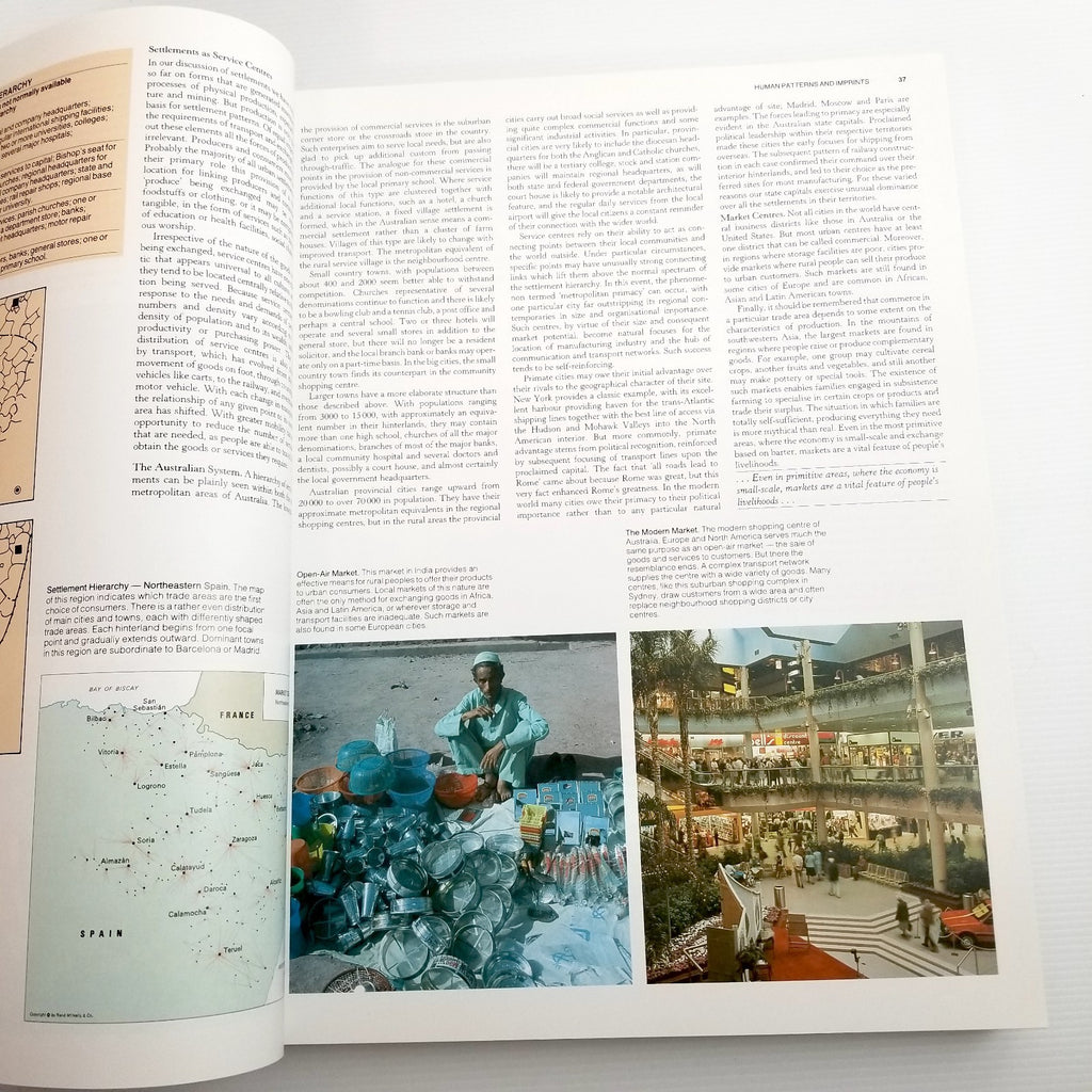 Vintage Rare The Macquarie World Atlas by Macquarie (Hardcover, 1994) Large Book