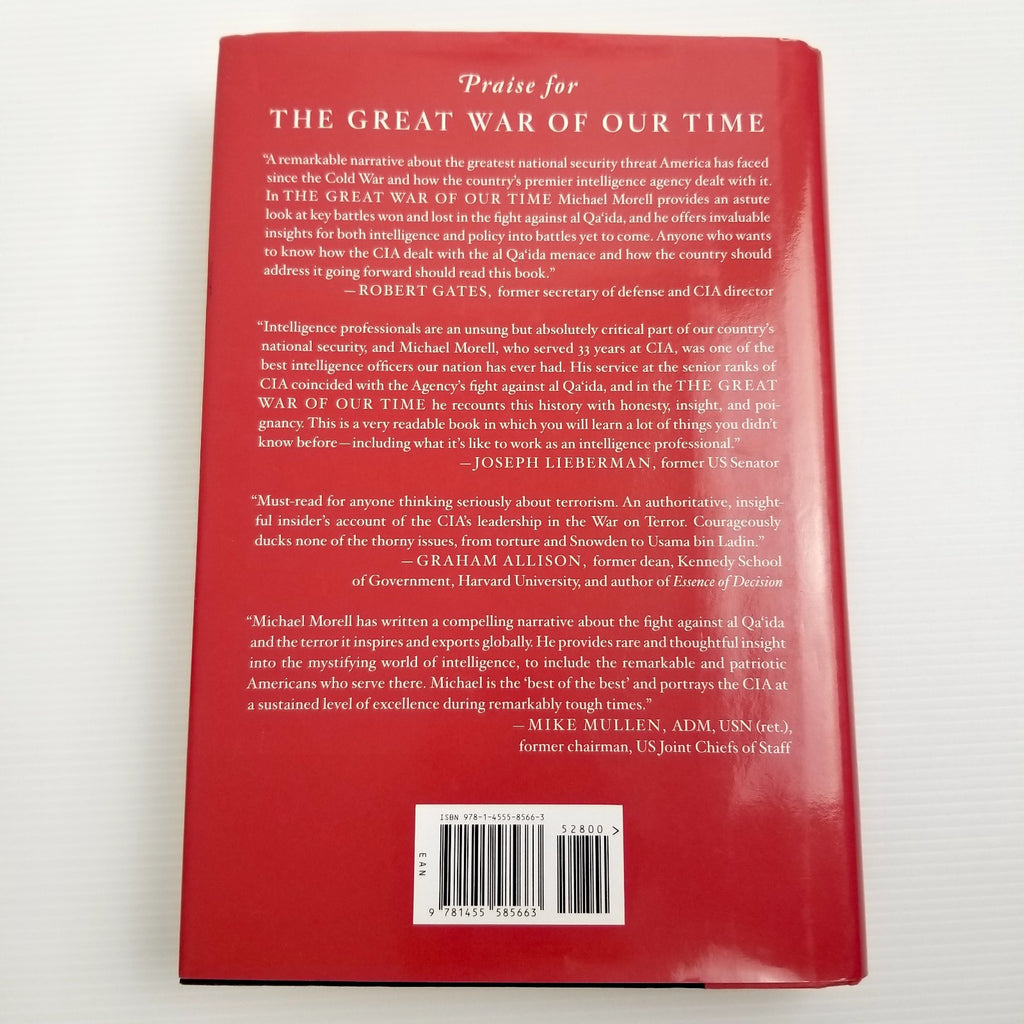 The Great War of Our Time: The Cia's Fight Against Terrorism Hardcover 2015 New