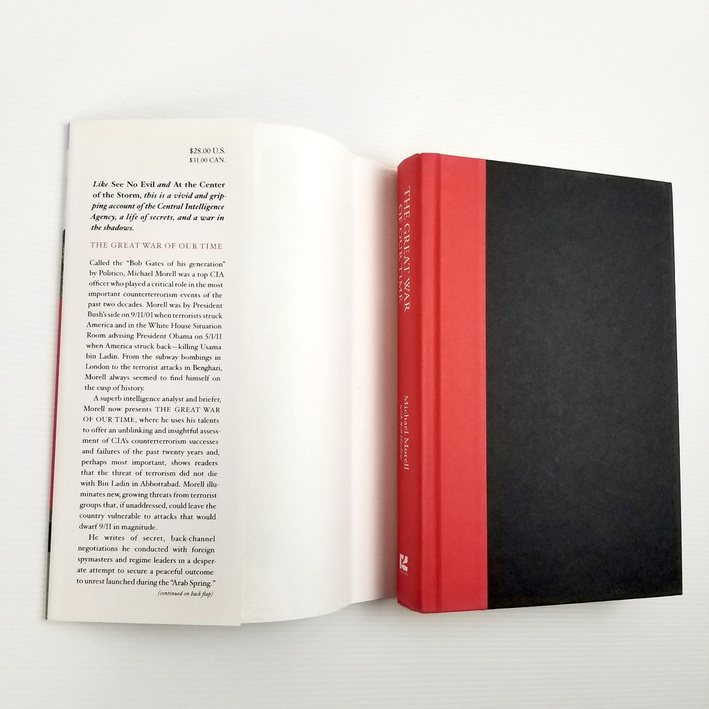 The Great War of Our Time: The Cia's Fight Against Terrorism Hardcover 2015 New