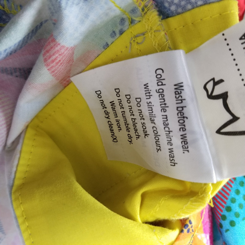TradeMutt Women’s Fractal Yellow Day/Night Hi Vis Long Sleeve Work Shirt Button