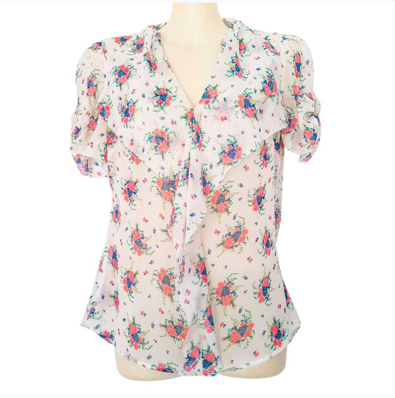 3pcs Lot Branded Casual Short Sleeve Basic Women's Regular Blouse Top Size Small
