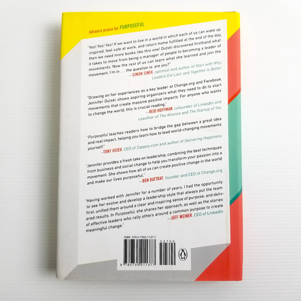 Purposeful: Are You a Manager or a Movement Starter? Hardcover 2018 by J. Dulski