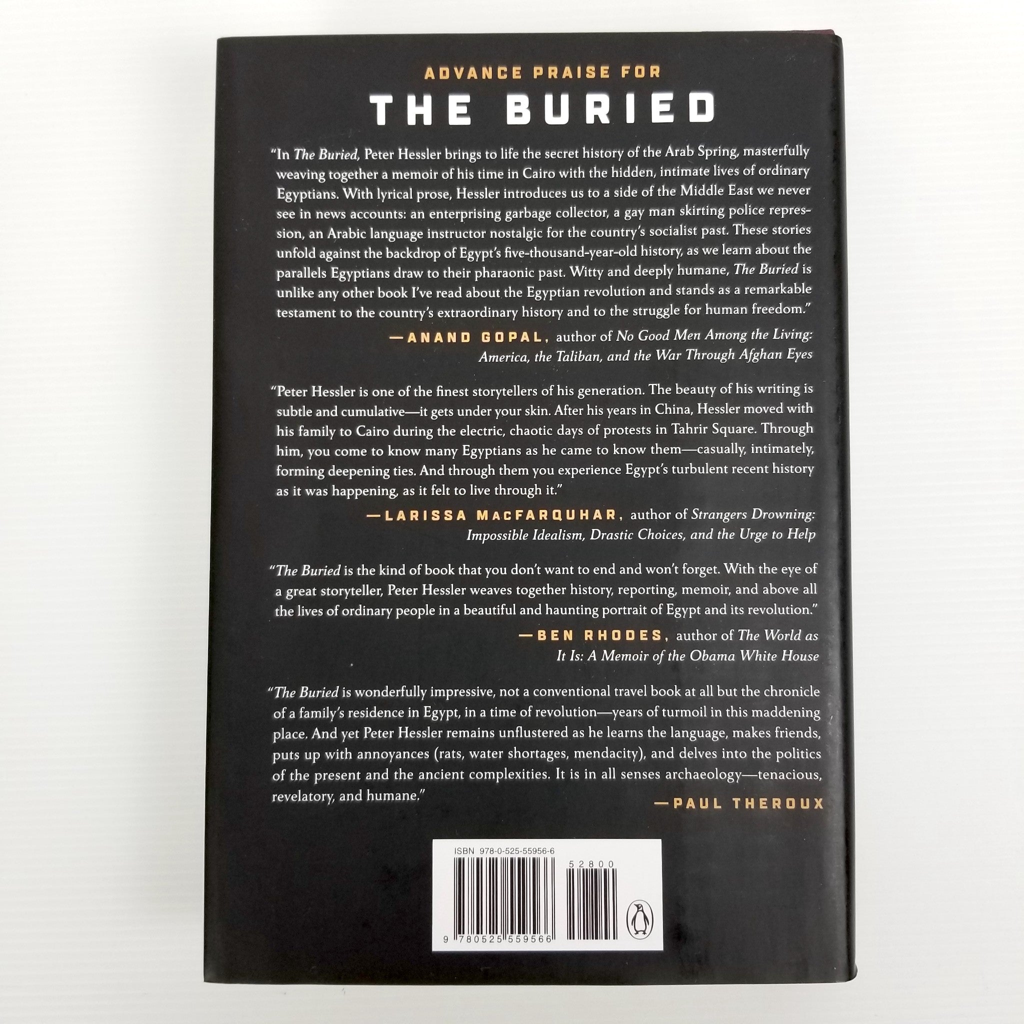 The Buried: An Archaeology of the Egyptian Revolution by Peter Hessler Hardcover